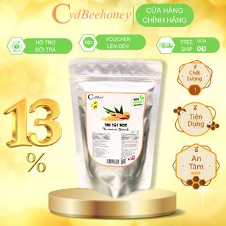 Tinh Bột Nghệ Nguyên Chất, Curcumin Cao, Dưỡng Da, Làm Viên Nghệ, Sữa, Kem Nghệ CVDBEEHONEY 250g