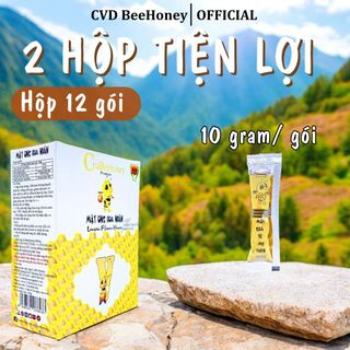 Mật ong Hoa Nhãn Nguyên Chất, Tăng Đề Kháng, Phục Hồi Sức Khỏe, Đẹp Da CVDBEEHONEY 460g