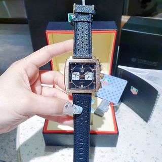 SĂN SALE LỚN ĐỒNG HỒ NAM TRUNG CẤP TAG KEUER MONACO DÂY DA MẶT VUÔNG