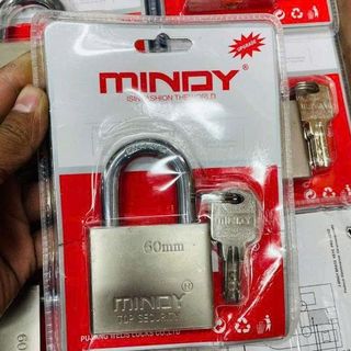 Ổ KHÓA CAO CẤP MINDY 60MM 4 CHÌA MUỖNG (GIỮ CHÌA)