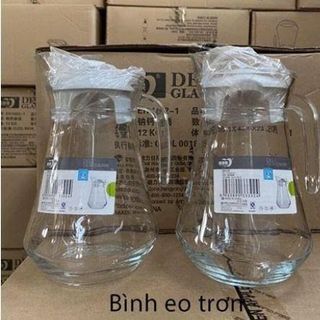 BÌNH NƯỚC THỦY TINH EO TRƠN 1,3L EH1002-1 (T12)