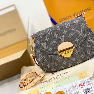 Túi LV jean bầu chất cao cấp ,F829- full box - 27cm ( Hàng Giá Tận xưởng