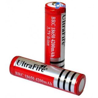 PIN SẠC 3.7V MÀU ĐỎ 4200MAH (T100)