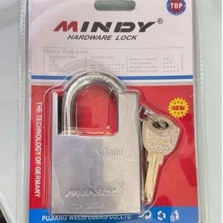 Ổ KHOÁ CHỐNG CẮT CAO CẤP MINDY 60MM CHÌA MUỖNG (GIỮ CHÌA)