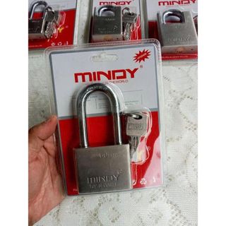 Ổ KHÓA CAO CẤP MINDY 60MM CÀNG DÀI 4 CHÌA MUỖNG (GIỮ CHÌA)