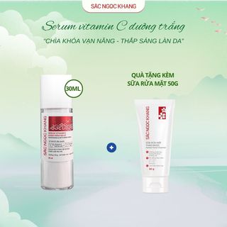 Serum Dưỡng Trắng Da Vitamin C [Chai 30ml] TẶNG 1 TRONG 2 QUÀ