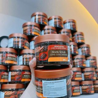 Xả Kho lô Tẩy da chết body Quế hồi - Nga ,Date xa Sl 500 Có tem phụ