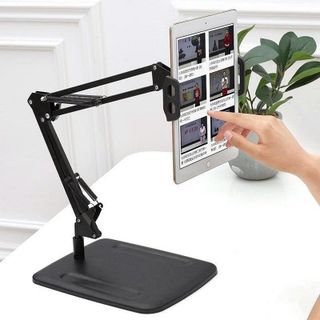 GIÁ ĐỠ KẸP IPAD KHỚP NÂNG XOAY 360 ĐA NĂNG