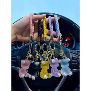 MÓC KHÓA GẤU BERICK PHA LÊ TRONG SUỐT – TAI ĐÍNH ĐÁ LẤP LÁNH | MÓN PHỤ KIỆN DỄ THƯƠNG KHÓ CƯỠNG | KHAIHUYAUTO