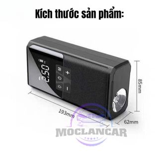 Máy Bơm Lốp Ô Tô 4in1 J30 Kiêm Kích Bình, Sạc Dự Phòng, Đèn Pin Đa Năng, Nhỏ Gọn Tiện Lợi – Hỗ Trợ Khẩn Cấp Khi Xe Gặp Sự Cố