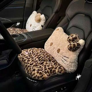 Đệm Ghế Ô Tô Đa Năng 2in1 Lông Mềm Mịn, Đệm Ngồi Tựa Lưng Êm Ái Trang Trí Nội Thất Xe