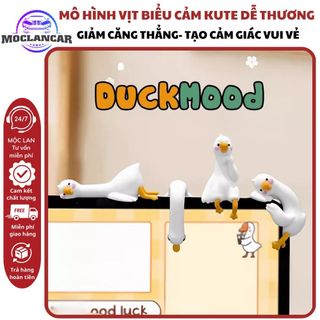 DuckMood Mô Hình Vịt Biểu Cảm Cute, Decor, trang trí Bàn Làm Việc & Văn Phòng,Bảng Điều Khiển