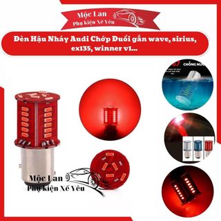 Đèn hậu nháy Audi chớp đuổi, nháy 33 tim, nháy 7 màu lắp  xe máy Xi Nhan