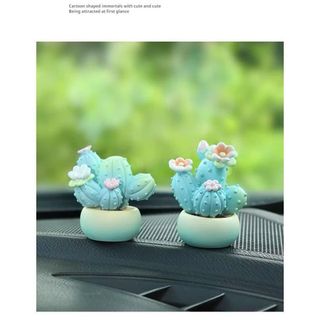 Bình Hoa Xương Rồng Dễ Thương Trang Trí Bàn Làm Việc, Tủ Sách, Quà Tặng, Taplo Ô Tô Decor Decor Phòng Trang Trí Nhà Tượng Len