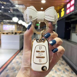 Bao Chìa Khoá Hyundai i30 và KIA Morning Đời Cũ Chất Liệu TPU Cao Cấp Bảo Vệ Khoá Xe Chống Trầy Xước