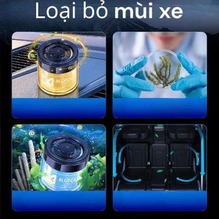 Sáp thơm BLUECAT Logo hãng xe ô tô khử mùi ô tô tạo hương thơm nhẹ hàng cho bạn không gian tươi mát Nội Thất