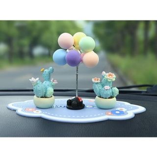 Bình Hoa Xương Rồng Dễ Thương Trang Trí Bàn Làm Việc, Tủ Sách, Quà Tặng, Taplo Ô Tô Decor Decor Phòng Trang Trí Nhà Tượng Len