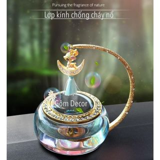 Nước Hoa Ô Tô Cá Vàng Bơi Treo Phật Thích Ca  Nội Thất Hươu May Mắn Trang Trí ô Tô Phun Sương Xông Tinh Dầu Phụ Tùng