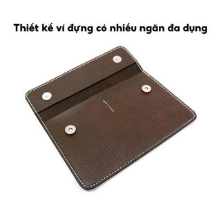 Bóp Ví Đựng Giấy Tờ Xe Ô Tô Đăng Ký Đăng Kiểm Bảo Hiểm In Chữ VẠN DẶM BÌNH AN Chất Liệu Da PU Cao Cấp