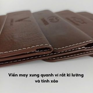 Bóp Ví Đựng Giấy Tờ Xe Ô Tô Đăng Ký Đăng Kiểm Bảo Hiểm In Chữ VẠN DẶM BÌNH AN Chất Liệu Da PU Cao Cấp