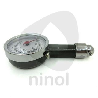 đồng hồ đo áp suất lốp ô tô xe,xe máy có hộp đựng,chất liệu hợp kim
