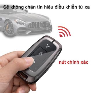 Ốp khoá Bao chìa khóa Vinfast VF3 VF5 Limo Green xe điện, bọc khóa cao cấp bảo vệ chìa khóa ô tô