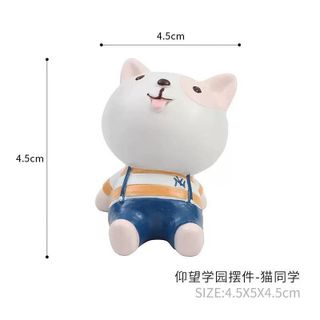 Sét Thú Cưng Bò Sữa, Ếch, Cô Giáo Cừu,Heo, Ngựa Vằn Kèm Bình Thủy Sinh – Trang Trí Bàn Học, Bàn Làm Việc, Taplo Ô Tô