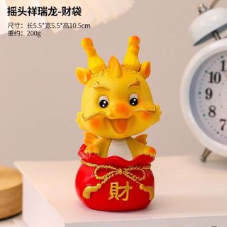 Set Tượng Rồng Trang Trí Taplo Ô Tô, Bàn Làm Việc Siêu Đáng Yêu HÀNG LOẠI 1 khaihuyauto