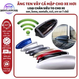Ăng Ten Vây Cá Mập - Vây Cá Ăng Ten Xe Hơi  Loại Chân Siêu To Cho Xe Ô Tô Suv, Kona, Santafe, Cx5, Crv Xe 7 Chỗ