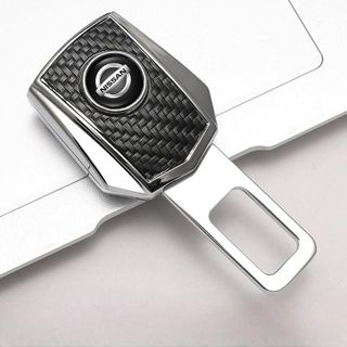 Chốt Cài Dây An Toàn Ô Tô Các Hãng Xe Cao Cấp, Có Thể Cắm Nối Tiếp -Chất Liệu Carbon-Đai Ngắt Chuông Ô Tô Full Logo Các Hãng Xe