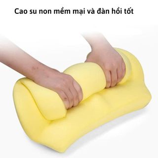 Bộ tựa đầu tựa lưng cao su non siêu mềm siêu êm giải pháp lái xe ô tô đường dài - ghế văn phòng làm việc Nội Thất