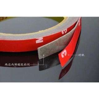 (3cm x 3met) Băng Keo 2 Mặt Trong Suốt Acrylic Foam – Keo Dán Siêu Dính Cường Lực Dán Ô Tô Xe Hơi