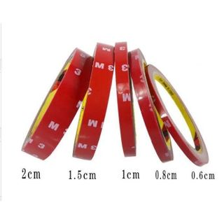 (3cm x 3met) Băng Keo 2 Mặt Trong Suốt Acrylic Foam – Keo Dán Siêu Dính Cường Lực Dán Ô Tô Xe Hơi