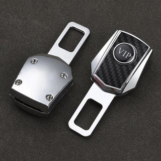 Chốt Cài Dây An Toàn Ô Tô Các Hãng Xe Cao Cấp, Có Thể Cắm Nối Tiếp -Chất Liệu Carbon-Đai Ngắt Chuông Ô Tô Full Logo Các Hãng Xe