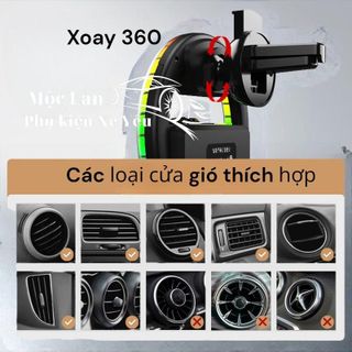 Máy Xông Tinh Dầu Cài Cửa Gió Với Đèn Led Nháy Theo Nhạc Ánh Sáng RGB Phụ Tùng