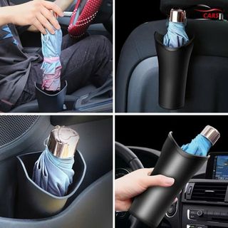 Cốc Đựng Ô dù-thùng Dựng Rác,Hộp Đựng Đa Năng Kèm Móc Treo Thiết Kế Dễ Thương Treo sau Ghế,Cửa Ô Tô Nhựa