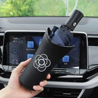 Cốc Đựng Ô dù-thùng Dựng Rác,Hộp Đựng Đa Năng Kèm Móc Treo Thiết Kế Dễ Thương Treo sau Ghế,Cửa Ô Tô Nhựa