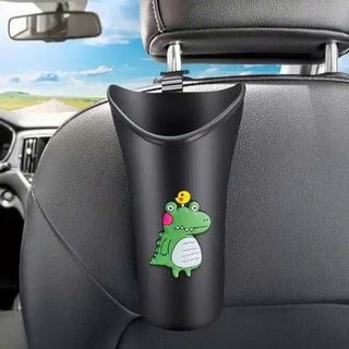 Cốc Đựng Ô dù-thùng Dựng Rác,Hộp Đựng Đa Năng Kèm Móc Treo Thiết Kế Dễ Thương Treo sau Ghế,Cửa Ô Tô Nhựa
