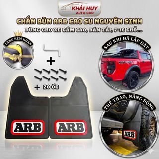 Chắn Bùn Ô Tô ARB 47x29 Cao Su Nguyên Sinh – Dẻo Đàn Hồi,Chống Trầy Xước, Bùn Đất Dùng Cho Xe Gầm Cao 7 Chỗ,SUV, Bán Tải, 16 Chỗ,...