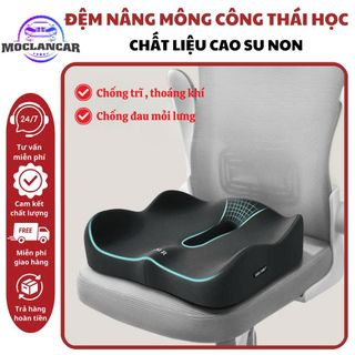 Đệm Lót Ghế NIRA Công Thái Học 3D Thoáng Khí Giảm Ê Mỏi Lưng Mông Cho Dân Văn Phòng, Người Bệnh Trĩ