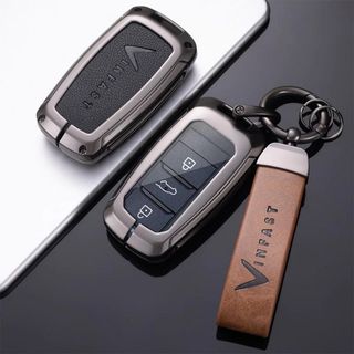 Ốp Chìa Khóa Xe Vinfast VF5 Bọc Chìa Khoá Xe Điện Vinfast VF5 Bằng Hợp Kim Vinfast-Mộc Lan Car