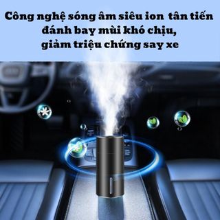 Máy Xông Khuếch Tán Tinh Dầu Tự Động CAR FRAGRANCE, Đèn Nháy Theo Nhạc, Đèn Led Trần Sao, Tặng Kèm Tinh Dầu.