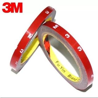 (2cmx10met) Băng Dính 3M 2 Mặt Trong Suốt Acrylic Foam Tapes – Băng Keo 3M Cường Lực Siêu Chắc Chuyên Dụng Ô Tô Xe Hơi