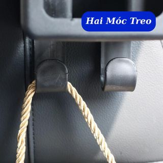 Móc Treo Đồ Sau Ghế Ô Tô Đa Năng, Giá Đỡ Cốc Kiêm Giá Đỡ Điện Thoại Móc Treo Nhỏ Gọn Sau Xe Ô Tô