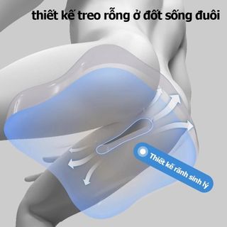 Đệm Lót Ghế NIRA Công Thái Học 3D Thoáng Khí Giảm Ê Mỏi Lưng Mông Cho Dân Văn Phòng, Người Bệnh Trĩ