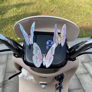 Cánh Bướm Trang Trí Màn Hình DVD Taplo Ô Tô Xe Máy Xe Điện Dễ Thương - Mộc Lan Car