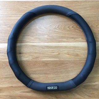 Bọc Vô Lăng Sparco Dáng D-Cut - Size 38cm - Cho Xe Seltos, Suzuki XL7,... Chất Liệu Da Pu Mềm Mại Chắc Tay Lái