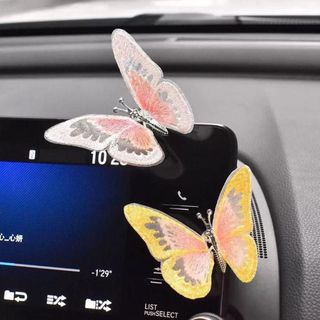 Cánh Bướm Trang Trí Màn Hình DVD Taplo Ô Tô Xe Máy Xe Điện Dễ Thương - Mộc Lan Car