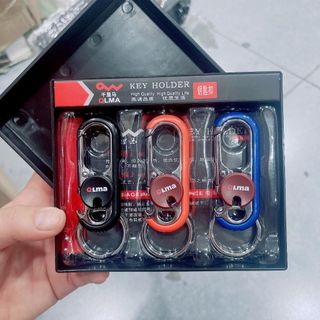 Móc Treo Chìa Khóa Lò Xo Inox Cao Cấp – Thiết Kế Bền Chắc, Chống Gỉ, Thích Hợp Dùng Hằng Ngày