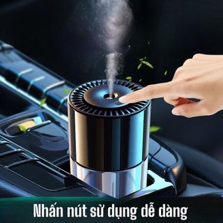 Máy Khuếch Tán Tinh Dầu Ô Tô Xuân Lan Tự Động Có Đèn LED Nano-Chứa 160ml Nước Hoa Tinh Dầu